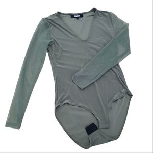 DKNY Women's Long Sleeve Bodysuit